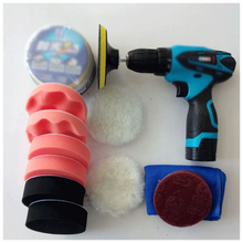 汽车抛光机打蜡机无线家用车用锂电池充电可调速美容工具地板家具 16.8V双速一电+抛光蜡