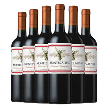 超市	
蒙特斯（montes）欧法系列赤霞珠干红葡萄酒750ml*6整箱装 智利原瓶进口红酒