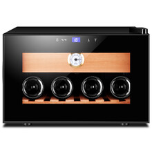 富客FK-25C智能恒温保湿雪松木裸养家用客厅家用小型雪茄柜红酒柜 雪茄红酒款