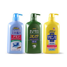 日本进口joypet狗浴液宠物香波氨基酸洗护二合一消体臭猫狗洗澡沐浴露 皮肤被毛护理洗护二合一浴液瓶装
