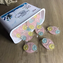 猫胡子三色洗衣凝珠抑菌除螨深层洁净天然皂液浓缩洗衣液复合花香型持久留香 60颗装/900ml