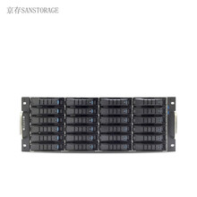 京存（SANSTORAGE）MS3024-N 24盘位融媒体中心存储  万兆光纤共享磁盘阵列