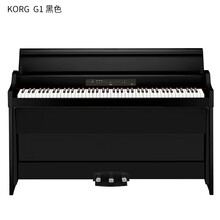 科音KORG电钢琴G1成人专业家用数码电子电钢88键重锤RH3琴键真实触感日本制造 G1 黑色+礼包