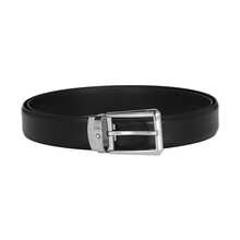 ＜送男友＞万宝龙 MONTBLANC 男士休闲时尚矩形针扣腰带皮带 123897