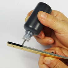 【溪沫】包包油边修补液封边工具修复皮革手工皮具油封保养水性护理油油 10号中档真皮黄色