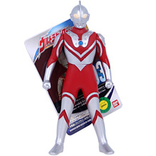 万代 奥特曼 日版软胶500系列 高约14cm 耐摔易携带 儿童玩具 佐菲奥特曼03