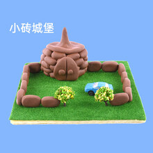 【95元10件】stem科学小实验物理科技手工自小制作diy材料包 小砖城堡