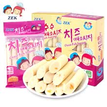 ZEK芝士鳕鱼肠300g袋装韩国进口深海鱼肠海味即食儿童零食 芝士味105g/袋