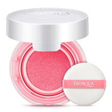 泊泉雅腮红气垫 胭脂膏初学者保湿自然裸妆修容腮红粉 粉色