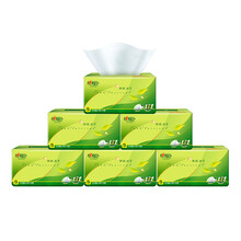 心相印抽纸 茶语丝享系列3层130抽面巾纸*6包纸巾（小规格提装销售）