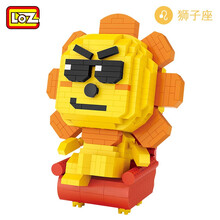 LOZ微钻积木拼装同道大叔星座系列立体拼图成人休闲儿童益智玩具十二星座小颗粒拼插模型男孩女孩礼物 9105 狮子座