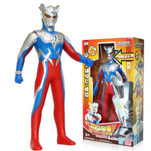灵动创想 奥特曼玩具奥特曼变身器套装玩具男孩儿童超人战士对战怪兽集合赛罗套装玩具 发光可动版-赛罗奥特曼（30厘米高）
