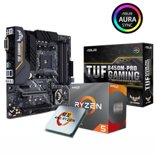 AMD3500X/3600/3600XT微星B450M MOTAR MAX/A PRO MAX套装 华硕TUF B450M PRO GAMING主板  R5 3500X中文盒装主板CPU套装
