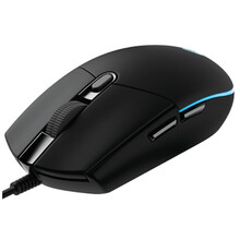 罗技（Logitech） 有线鼠标 办公鼠标 对称鼠标 携带方便 G102黑色 有线鼠标