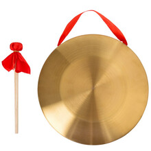 美乐大师 锣铜锣三句半道具乐器锣鼓响锣大锣手锣大苏锣小锣MY123