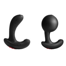 诱生活 无线远程遥控充气肛塞 穿戴外出加大肛条软肛塞男女震动自玩器充气拉珠后庭sm扩肛大肛塞门器具 遥控充气肛塞