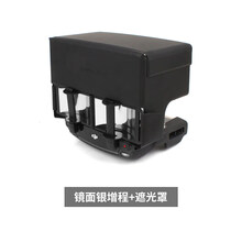 无人机信号放大器 适用于大疆mavic mini无人机遥控器天线信号增强器御2增程放大器 镜面增程器(银色)+遮光罩 大疆无人机