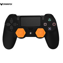 闪狐 （SparkFox） PS4 PRO/SLIM原装游戏手柄摇杆硅胶保护帽防滑增高按键帽PlayStation配件 六角4个装