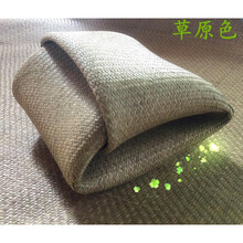 恬景 草席广东肇庆传统手工编织蒲草席1.8米1.5米1.2米夏季凉席 0.6X1.2米原色儿童草席布2边