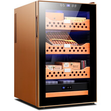 茄龙（CIGARLOONG）雪茄柜恒温恒湿德国家用电子雪茄柜雪茄盒无霜风冷雪茄保湿柜CL-68C CL-68C金色裸养恒温恒湿