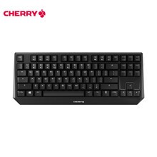 樱桃（Cherry）MX1.0 TKL G80-3810LXAEU-2  机械键盘 有线键盘 游戏键盘  87键机械键盘 黑色 茶轴