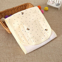 宝宝纯棉护肚子 婴儿童睡觉腹部保暖肚脐护肚围 小孩围肚防受凉夏 黄色 80cm(80码建议年龄0-1岁)