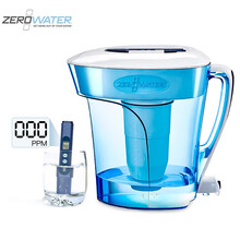 zerowater滤水壶套装 1壶1滤芯配检测笔 2.3L