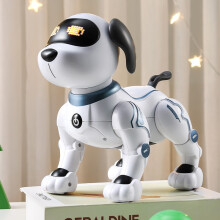 聚乐宝贝机器狗智能遥控小孩婴儿儿童玩具早教1一2-3岁男孩宝宝狗狗电子机器人6个月以上周岁生日礼物