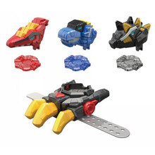 迷你特工队超级恐龙力量3弗特雷赛米小杰全套炫龙变身器机甲合体变形机器人声光人偶玩具男孩X 炫龙变身器套装