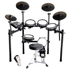 博仕德 电子鼓架子鼓成人专业演奏初学入门儿童便携智能电鼓 【豪华网面款】五鼓四镲(配鼓凳+大礼包)