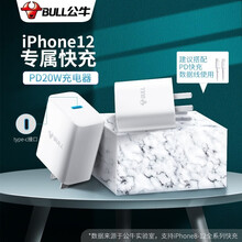 公牛苹果快充套装PD20W充电器18W充电头数据线适用iPhone12/11/SE2/XR/XS手机 苹果PD20W充电器