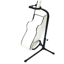 曲漾电吉他支架地架木吉他架子落地折叠a型琵琶尤克里里家用立式琴架 立式吉他架+5拨片+木套弦