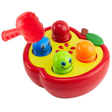 谷雨迪孚敲击果虫打地鼠宝宝玩具男孩女孩儿童玩具 DF6938 敲击果虫