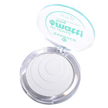 德国essence植物定妆粉饼散粉香蕉粉饼红色绿色哑光雾面散粉粉饼 控油防水定妆提亮修容ZEFF 绿色款-防水【有粉扑】