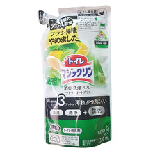 日本原装 花王 （KAO）魔术灵厕所卫生间马桶去污剂清洁剂洁厕灵去污剂 柑橘香替换装330ml