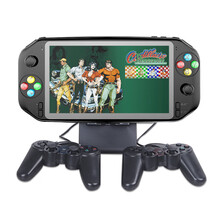 酷孩PSP掌上游戏机7.0大屏掌上游戏机GBA掌机fc怀旧款老式外接手柄双人摇杆掌上游戏机 RS-18标配16GB+双手柄+HDMI线