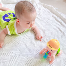 电动爬娃宝宝学爬行娃娃0-2岁1婴儿学爬引导玩具有声会动0-6-12月！ 定制联系客服 单拍不发货！
