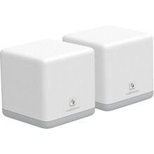 水星Mesh分布式路由器 5G双频1200M无线易展漏油器 高速光纤企业家用全屋 wifi覆盖 M6G-1200M-千兆端口（套装）