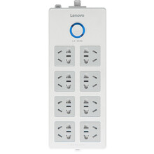 联想（lenovo）插座插排插线板插座转换器 总控开关1.8米LX-Z588