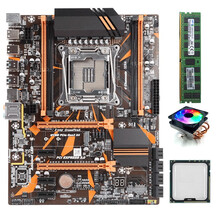 铭速(MINGSU) X99 2011 DDR4 豪华大板x99 d4台式机电脑主板 x99主板+风扇+六核5 2609V3内存16G