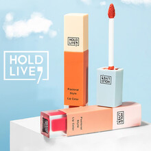 HOLD LIVE云雾轻慕唇釉 空气雾感丝绒质感焦糖橘棕梅子色 206*秋叶
