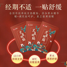 仁和 艾草益母草生姜暖贴经期宫寒调理女防寒保暖冬季发热暖宫宝暖贴宝宝贴 艾草暖贴10片