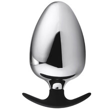 不锈钢金属肛塞sm道具男女自玩器 外出粗大重特大特重肛塞后庭开发扩张性工具另类玩具情趣用品 船锚型重约747g直径70mm后庭肛塞中号