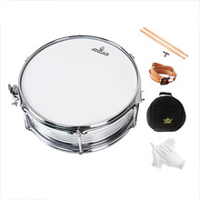 津宝 1059 小军鼓 14寸小军鼓 队鼓 皮质挂带 鼓棒 钥匙 鼓包 标配+军鼓包