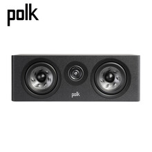 普乐之声（polk）R300音响 音箱 家庭影院中置音响 木质HIFI高保真无源音响一只亚光黑