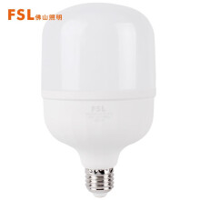 FSL佛山照明 LED灯泡E27大螺口节能灯柱形球泡42W白光6500K光辉
