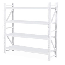 阳采 重型货架 仓储货架承重500KG 灰白色2000*600*2000/4层