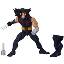 孩之宝 漫威 复仇者联盟传奇公仔 X战警 高约15-16cm 关节可动 儿童玩具 金刚狼E9170传奇公仔