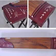 【考级演奏】古筝琴标准尺寸古筝初学者成人入门演奏筝送全套配件 163空谷幽兰(红) 裸琴