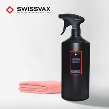 【镀膜驱水】SWISSVAX史维克斯漆面隐形车衣适用莲花多用途封体液进口镀膜液上光增亮 1000ml莲花封体液+原装粉色抛光毛巾